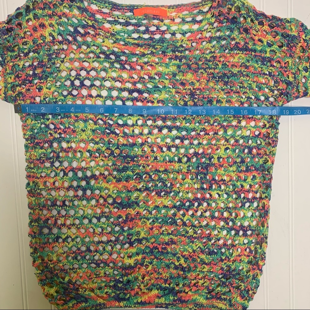 Lulumari Colorful Netted Top - Picture 15 of 16